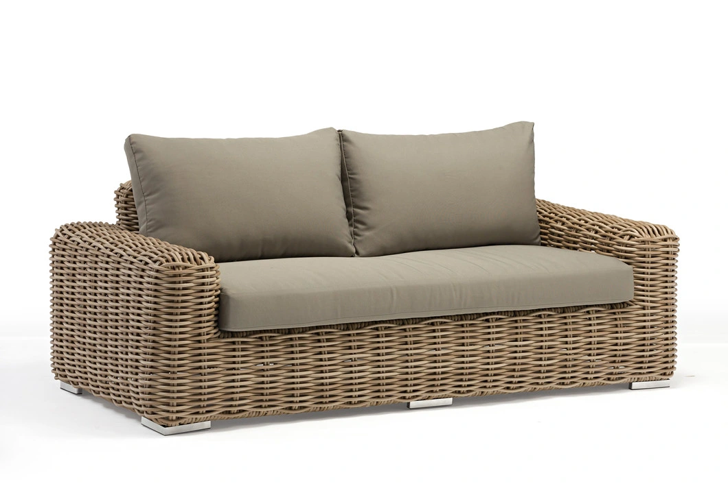 Modern Outdoor Furniture Rattan Sofa for Hotel Apartment Project