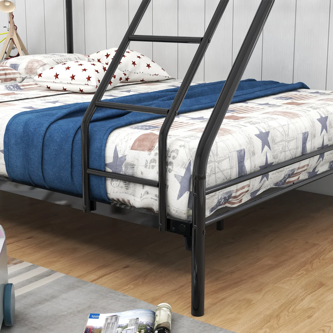 for Kids and Aldult Twin Over Full Beds Metal Bunk Bed