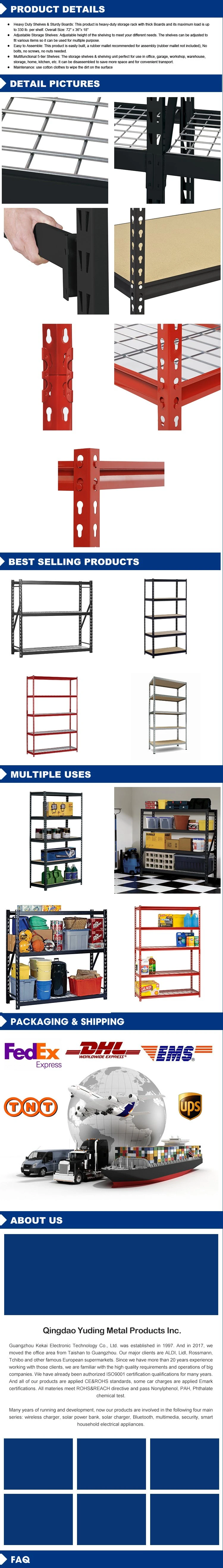 Supermarket High Quality Heavy Storage Shelves