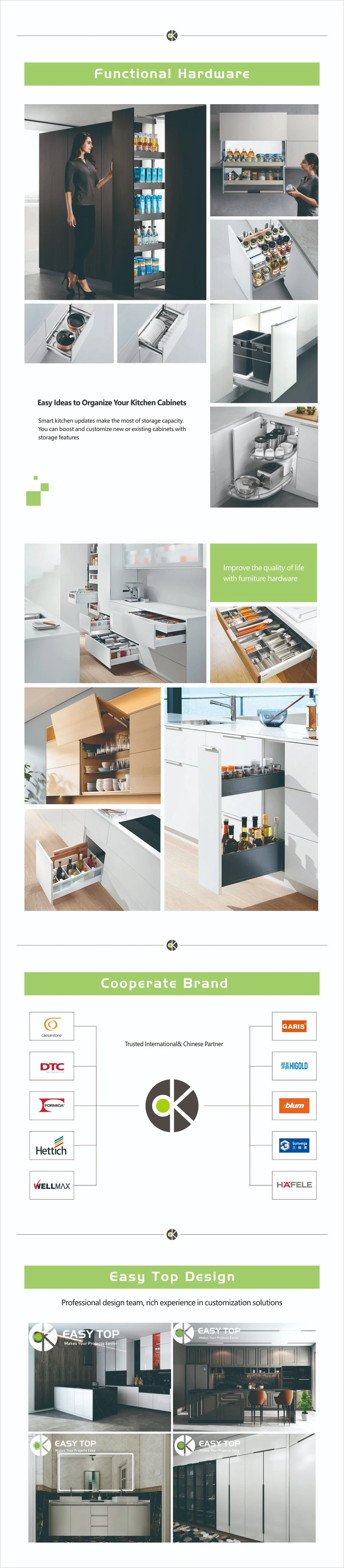 Cabinets Design Factory Customized Smart Glazed Matt Black Modular Kitchen Cabinet Modern Kitchen Furniture