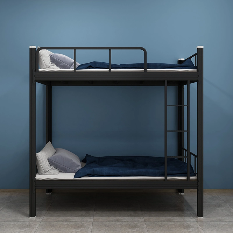 Bunk Bed Modern Metal Bunk Bed Steel Double Loft Bed Queen Size Metal Bed