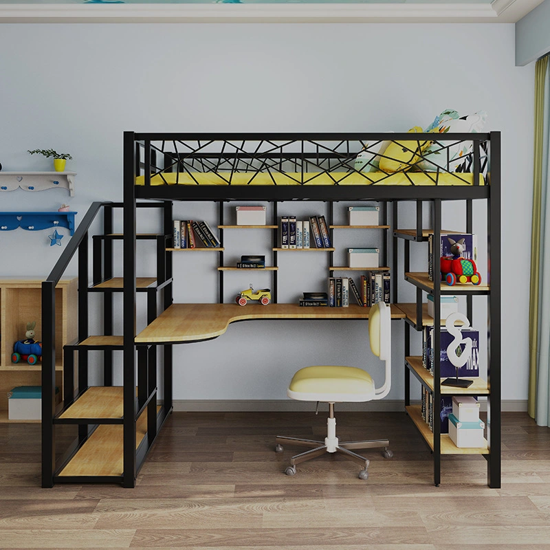 Wholesale New Design Double Heavy Duty Steel Metal Loft Bed