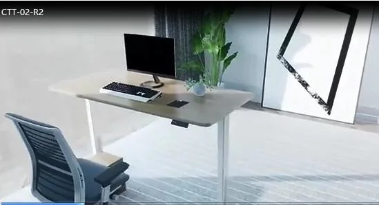 Tavolo elevatore regolabile per computer da ufficio intelligente, scrivania elettrica regolabile in altezza per mobili domestici