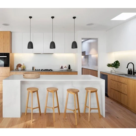 Foshan Personalizzazione professionale Mobili per armadio da cucina in MDF laccato bianco per villa