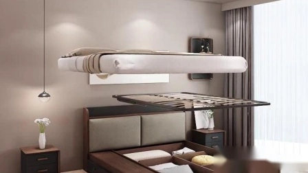 Capsula pieghevole moderna per massaggio in legno massello per divano letto matrimoniale king size per camera da letto di casa